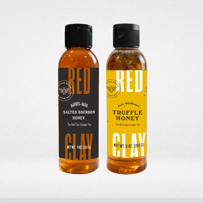 Chef's Reserve Duo: Truffle Honey and Salted Bourbon Honey